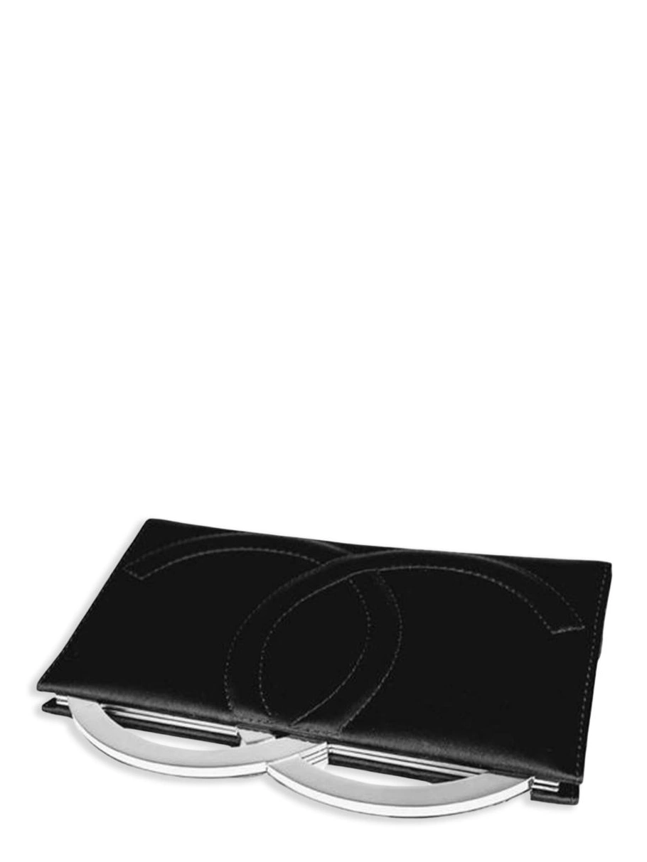 Affordable HOT SALE CC satin Women clutch 2004 bag CHANEL 0421